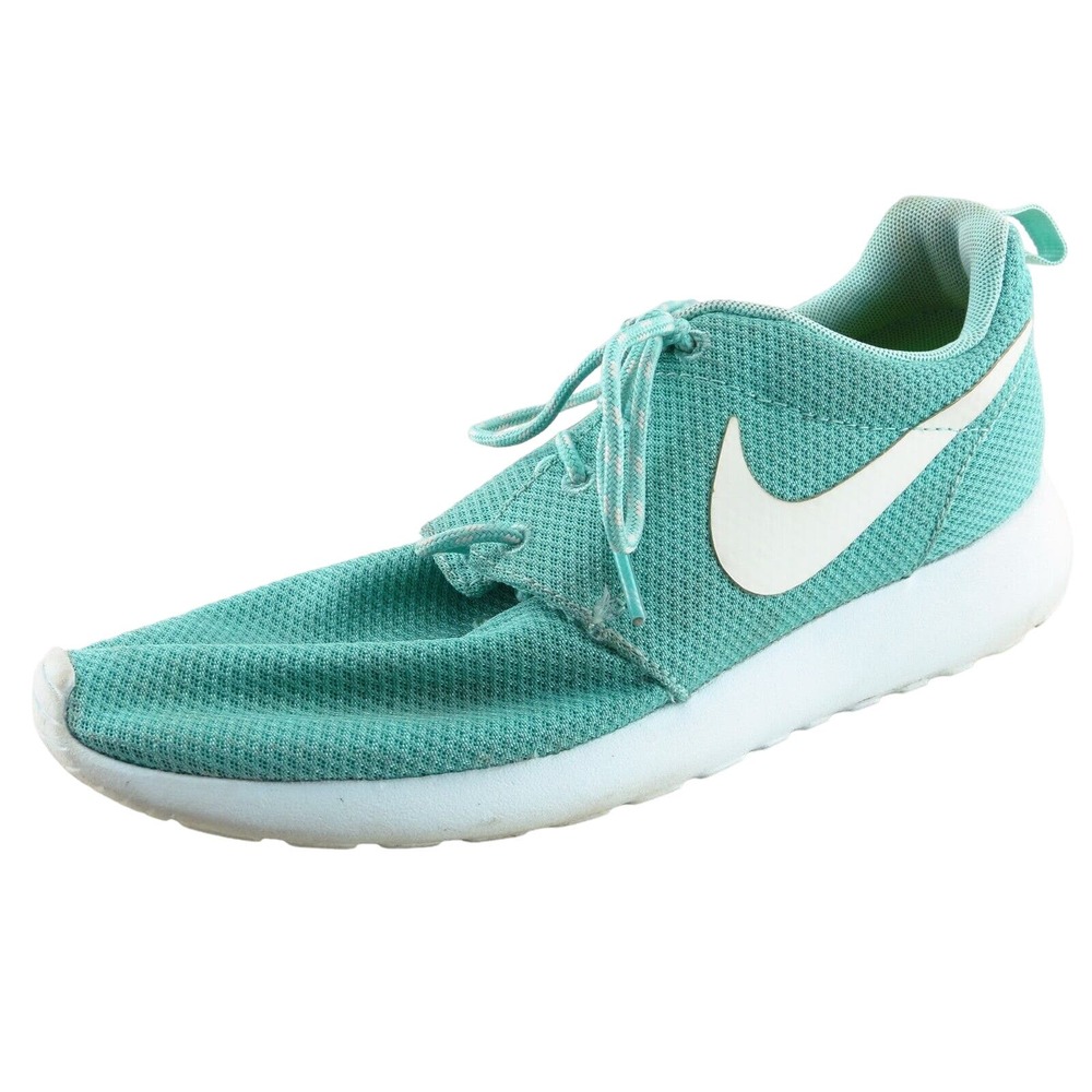 Nike Roche Running Shoes Blue Fabric Women 7 Medium